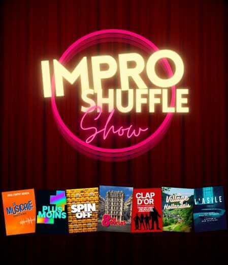 Affiche Impro Shuffle Show — ordinateur Impro Shuffle Show